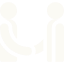 Two person handshake icon