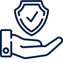 Hand with check mark